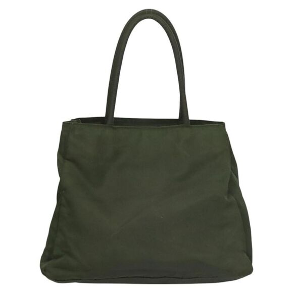 Prada Tessuto Khaki Nylon Handbag (Pre-Owned) - Picture 2 of 16